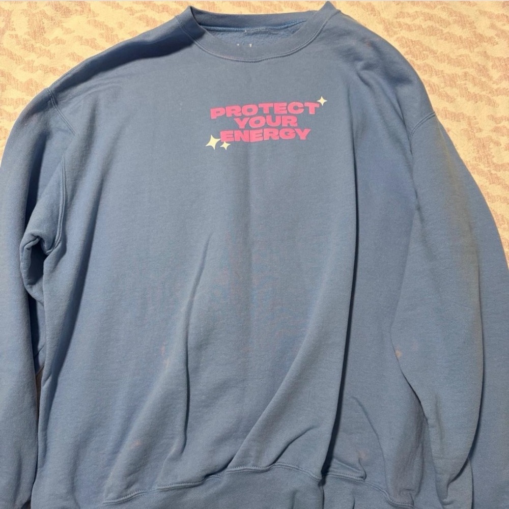 Dressed in LALA Rare! Protect Your Energy Oversized Sweater - S/M - Picture 5 of 8